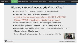 Was ist das Review Affiliate 